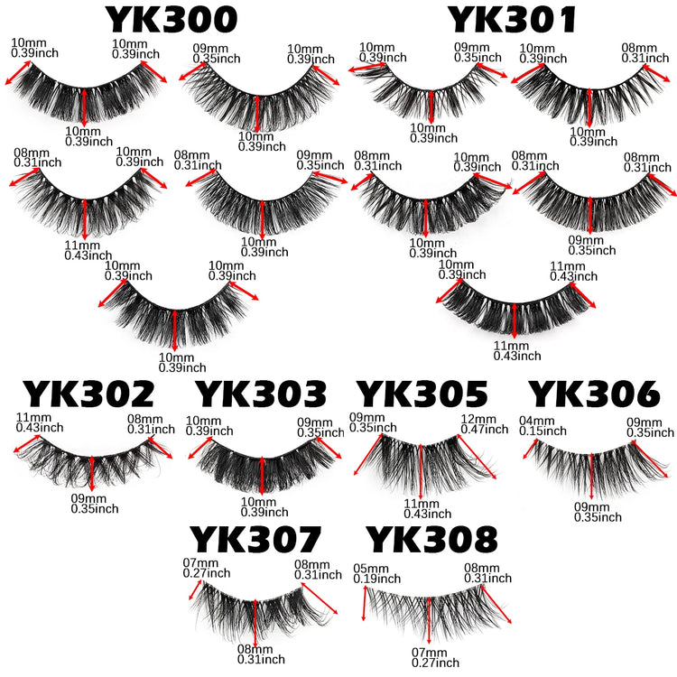 false eyelashes