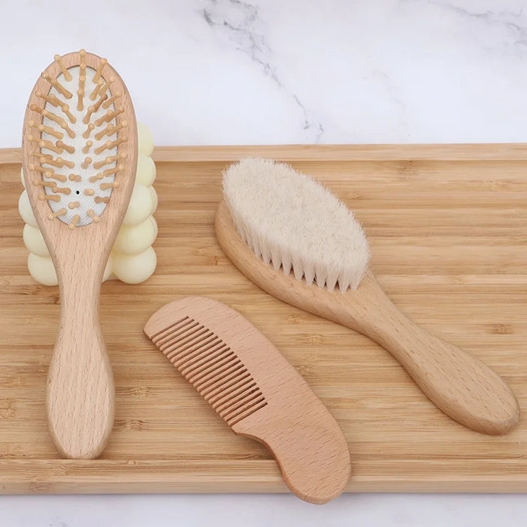 wooden comb