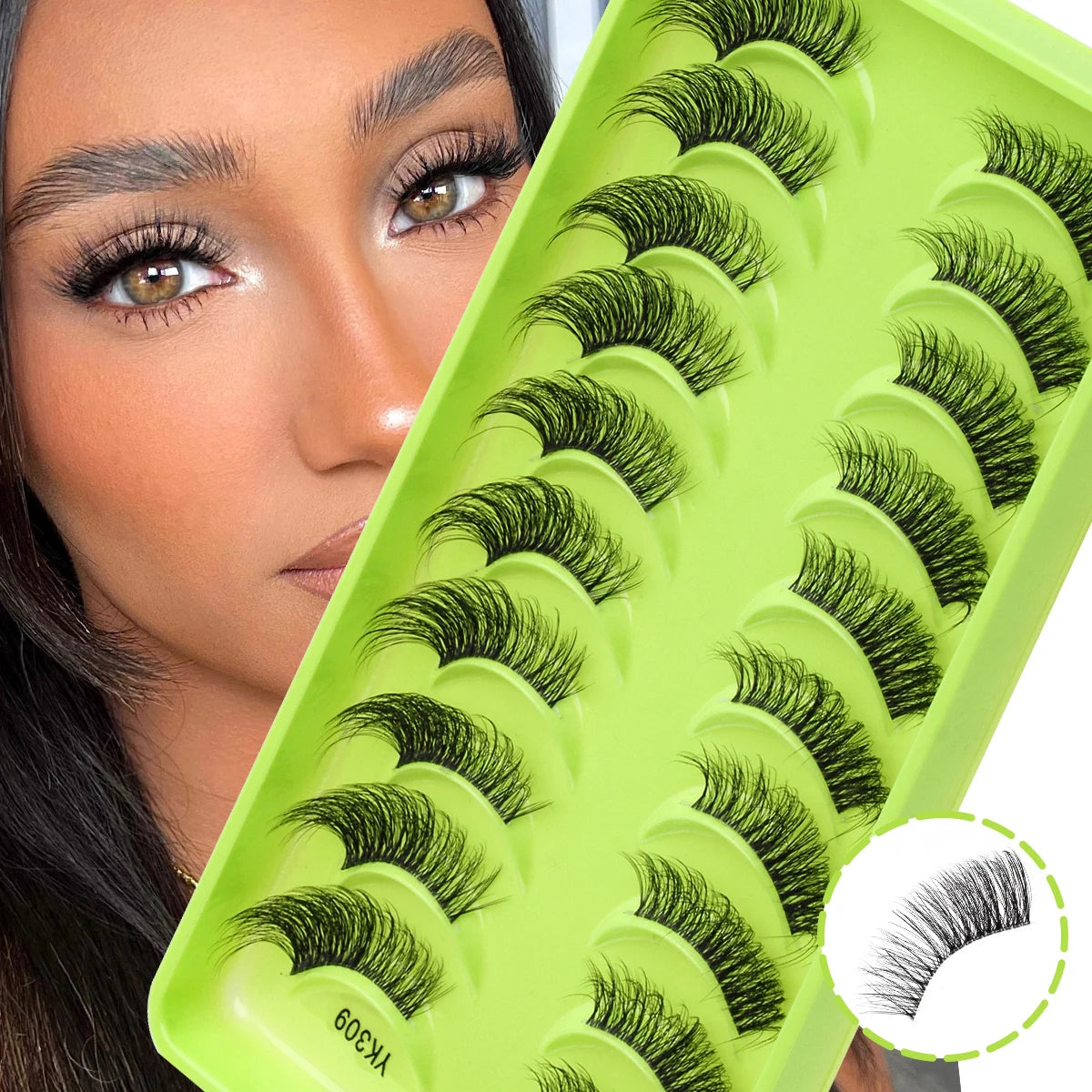 false eyelashes