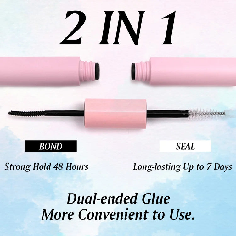 Eyelash Bond and Seal for lash clusters
