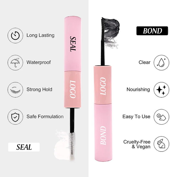 Eyelash bond sealant for long-lasting effect