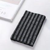 Back scrubber with sturdy strap handles for easy grip
