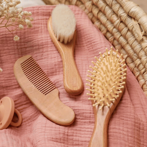 wooden comb