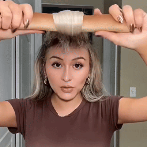 Soft heatless hair curler set with clip and rod