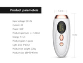  Hair removal for women with painless IPL technology and 999999 flashes for long-term smooth skin.
