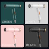 Hair dryer with styling nozzles and accessories