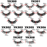 false eyelashes