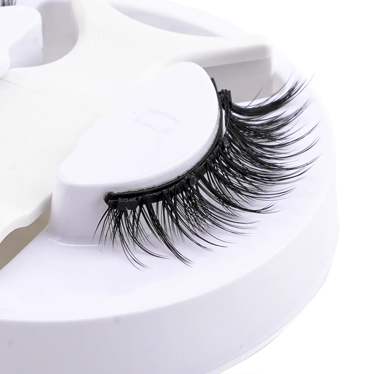 Magnetic Eyelashes – Reusable Faux Mink Natural Lashes with Tweezers Set