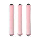 Soft heatless hair curler set with clip and rod