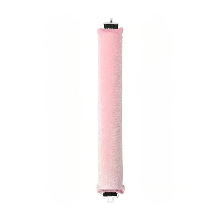 Soft heatless hair curler set with clip and rod