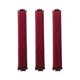 Soft heatless hair curler set with clip and rod