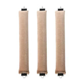 Soft heatless hair curler set with clip and rod