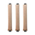 Soft heatless hair curler set with clip and rod
