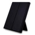 Portable compact mirror for travel with adjustable stand