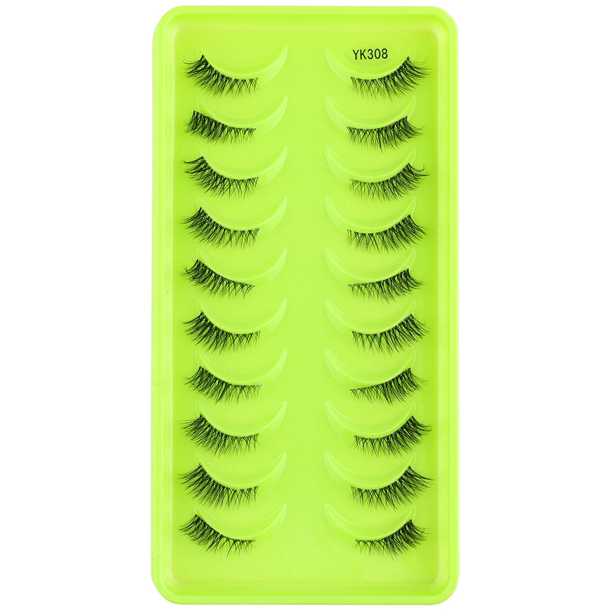 Dramatic False Eyelashes for Women - Half Lash Set