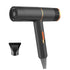 Hair dryer with styling nozzles and accessories