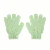  Exfoliating bath products including shower gloves and back scrub towel for deep cleansing and smooth skin.