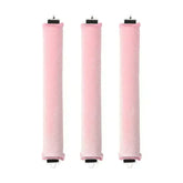 Soft heatless hair curler set with clip and rod