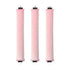 Soft heatless hair curler set with clip and rod