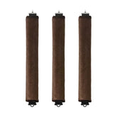 Soft heatless hair curler set with clip and rod