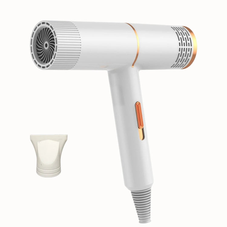 Hair dryer with styling nozzles and accessories