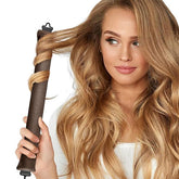 Soft heatless hair curler set with clip and rod